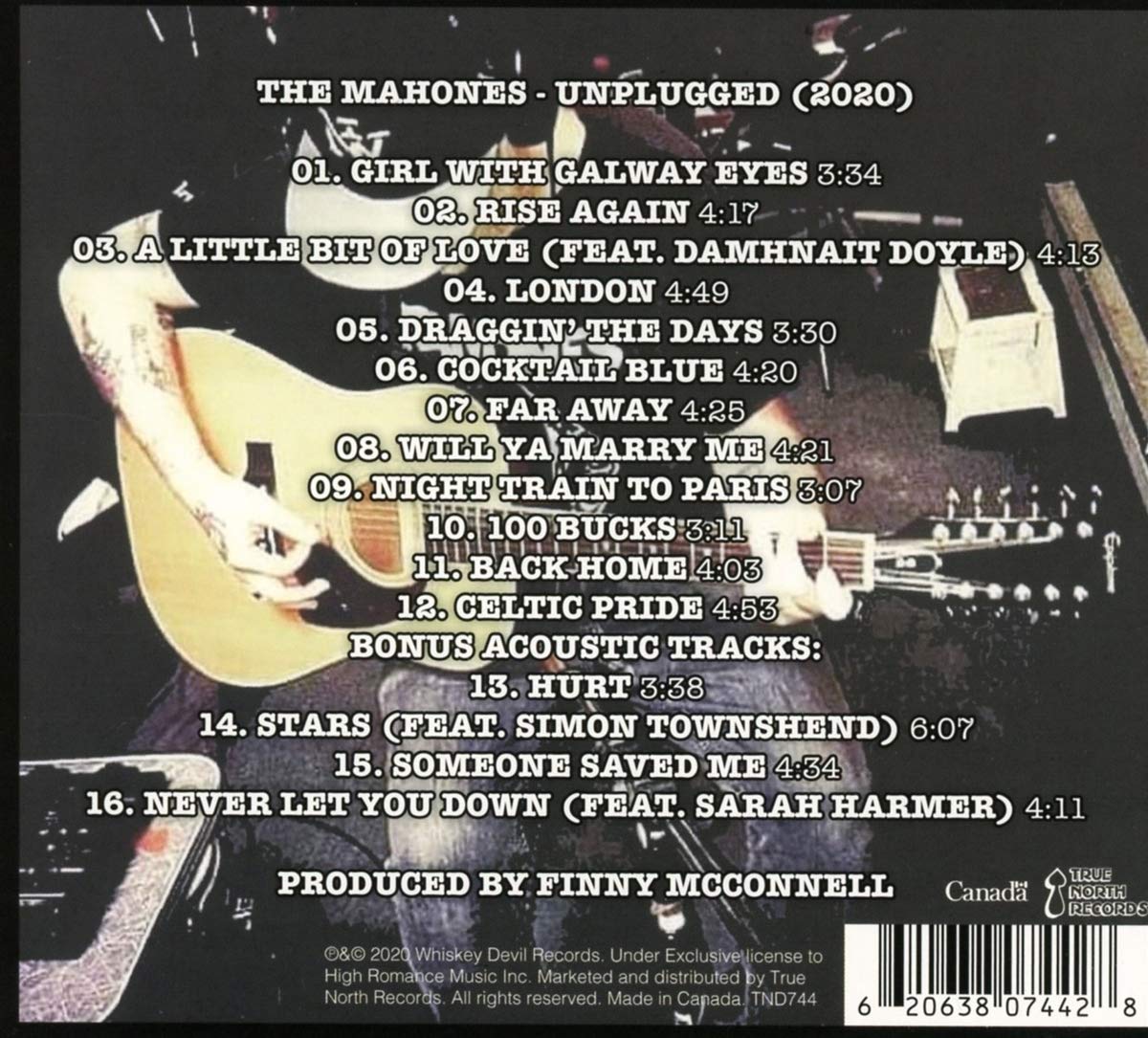 The Mahones - unplugged - CD
