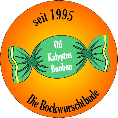 Die Bockwurschtbude - Button - Oi!kalyptusbonbon
